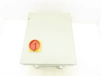 Wiegmann B141208CH Electrical Enclosure 14x12x8" Wall Mount Control Panel Extras