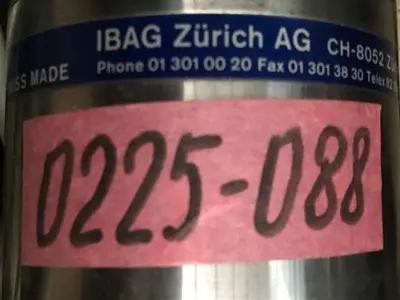 USED IBAG HF 100 A 30/24 HIGH SPEED SPINDLE