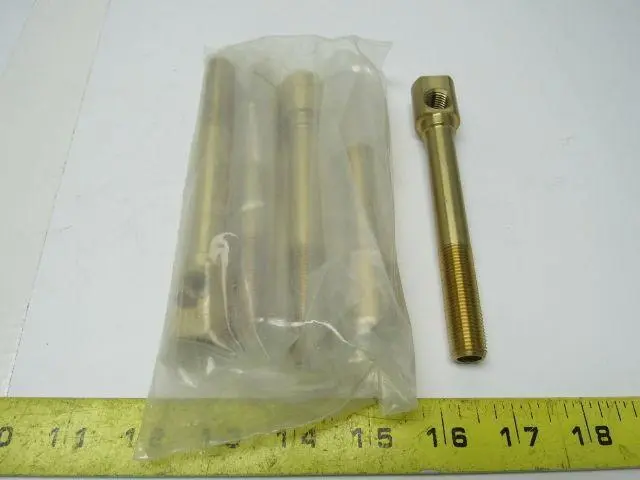 Progressive HKEE1414L5.5  Brass Hex Key Extension Elbow Brass 1/4" NPT Lot of 5