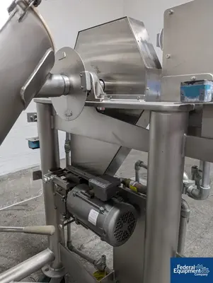USED Patterson-Kelley 2 Cu Ft P-K Twin Shell Blender, S/S,