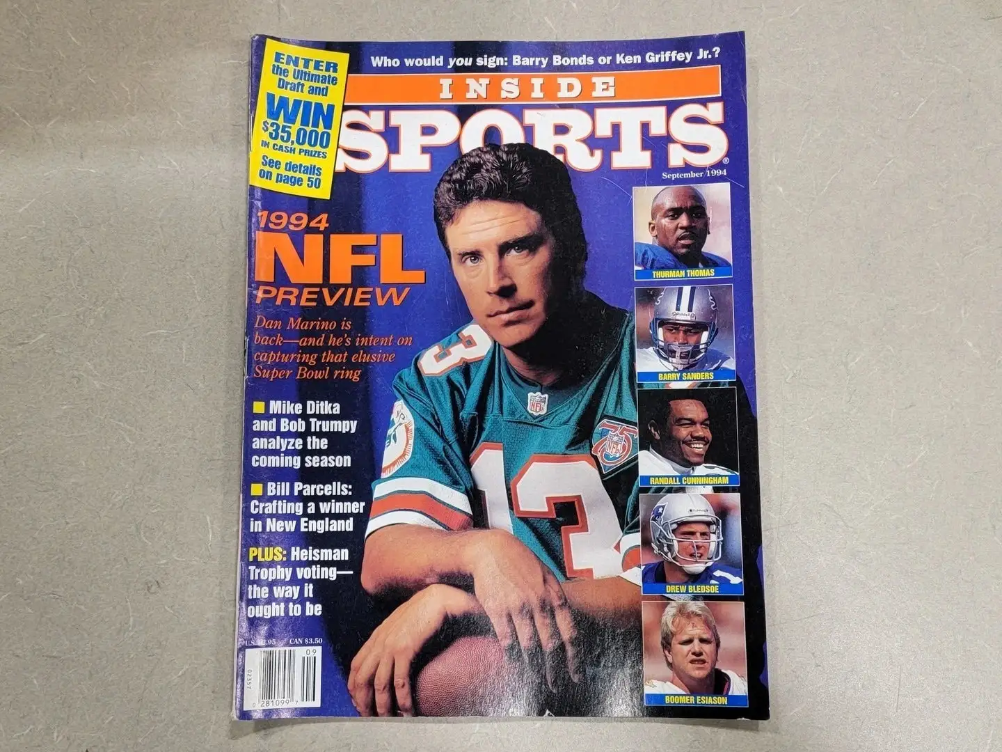 USED INSIDE SPORTS SEPTEMBER 1994