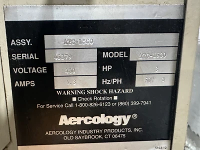 AEROLOGY ATC-1500 DOWNDRAFT BENCH