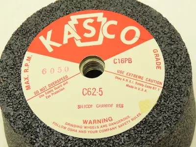 Kasco Abrasives T-11 Flared Grinding Cup C-16-PB C62-5 6/4-3/4"x 2-1/2"x 5/8"-11