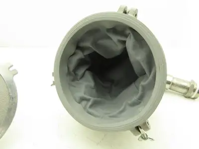 Gast AV461 Intake Vacuum Air Bag Filter Aluminum Housing Pot Style 1-1/4"NPT