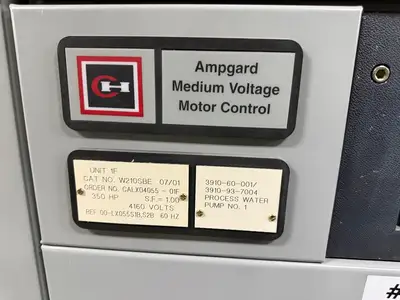Ampgard MV Switchgear, 4160V, 1000A