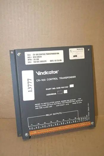 Used VINDICATOR CR-100 Circuit Boards Michigan US | Ideal Machinery #572744