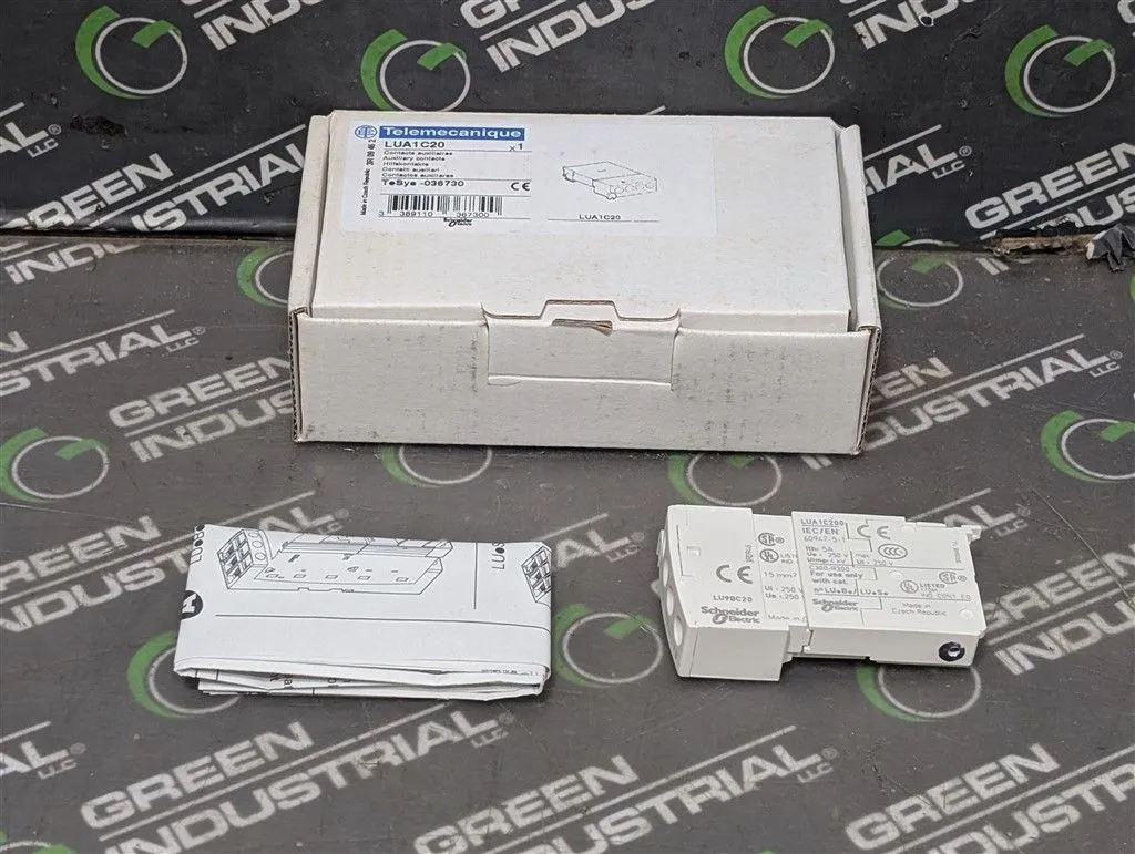 Telemecanique LUA1C20 Auxiliary Contact Block New NIB