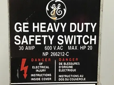 USED GENERAL ELECTRIC / GE TH3361