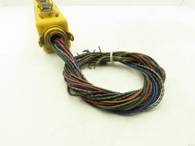 EUCLID Electric 22HB1CX1 Crane Hoist 8-Station 7-Pushbutton Control Pendant VTG