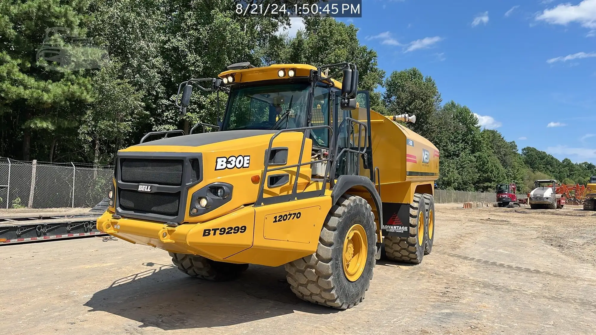 Used 2020 BELL B30E Water Trucks North Carolina US | National Equipment Dealers #1422882