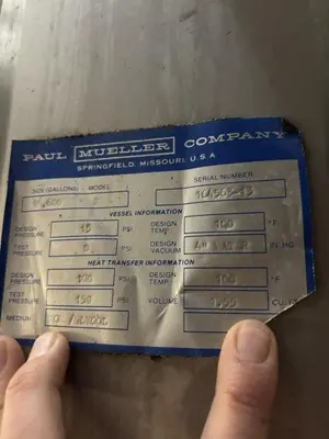 1995 MUELLER 16,600 GALLON Stainless Steel Tanks | Perry Equipment (6)