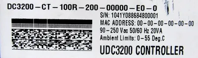 NEW HONEYWELL DC3200-CT-100R-200-00000-E0-0 CONTROLLER DC3200CT100R20000000E00