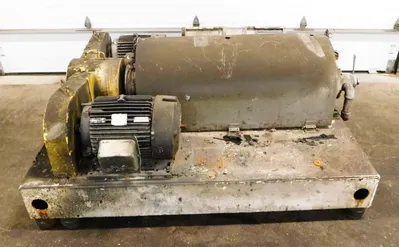 Bird/Flottweg 2550 tricanter centrifuge, 316SS.