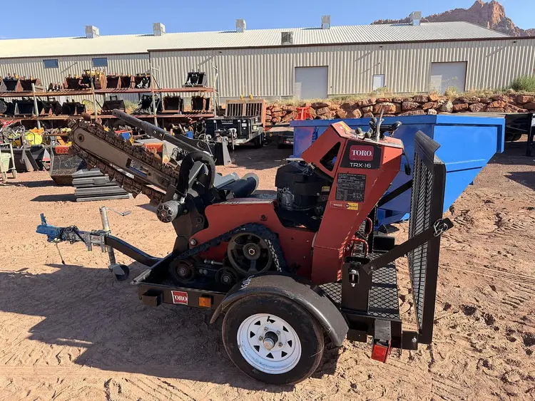 Used TORO TRX-16 Walk-Behind Trenchers Utah US | CSS Equipment Sales #1399919