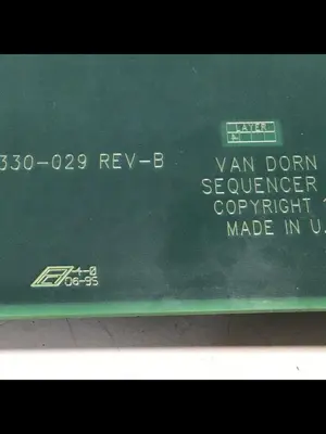 USED VAN DORN PC330-029 330-029