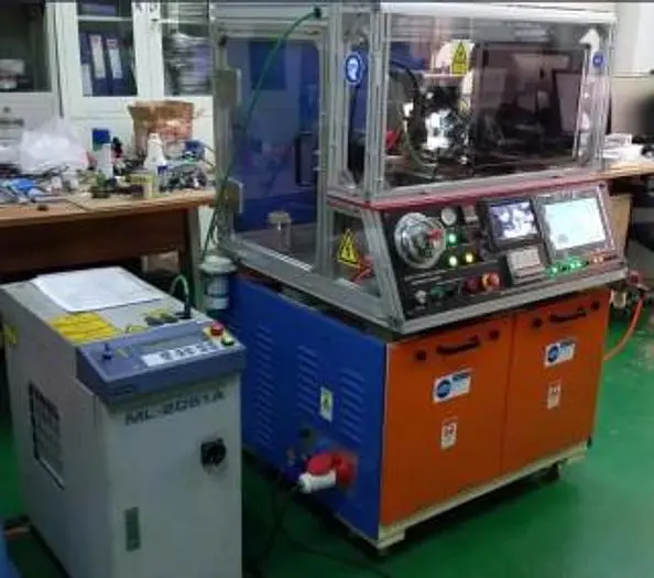 New GOLDPRO® Fully Automatic CNC Small Stamping Chain Machine with Laser Welding