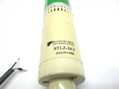 Used SIGNAWORKS CONTINUOUS AND FLASHING LED LIGHT WITH ALARM Lighting | Maverick Industrial Sales #1107627