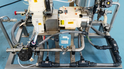 Carr P-6 Powerfuge biotech clarifier separation system.