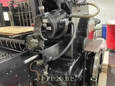 USED HEIDELBERG SBG CYLINDER PRESS