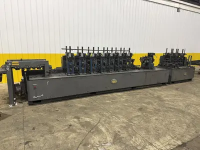 9 STAND x 2" YODER M2 ROLLFORMER, 6 STAND & 3 STAND BASE: YOBRO #24317
