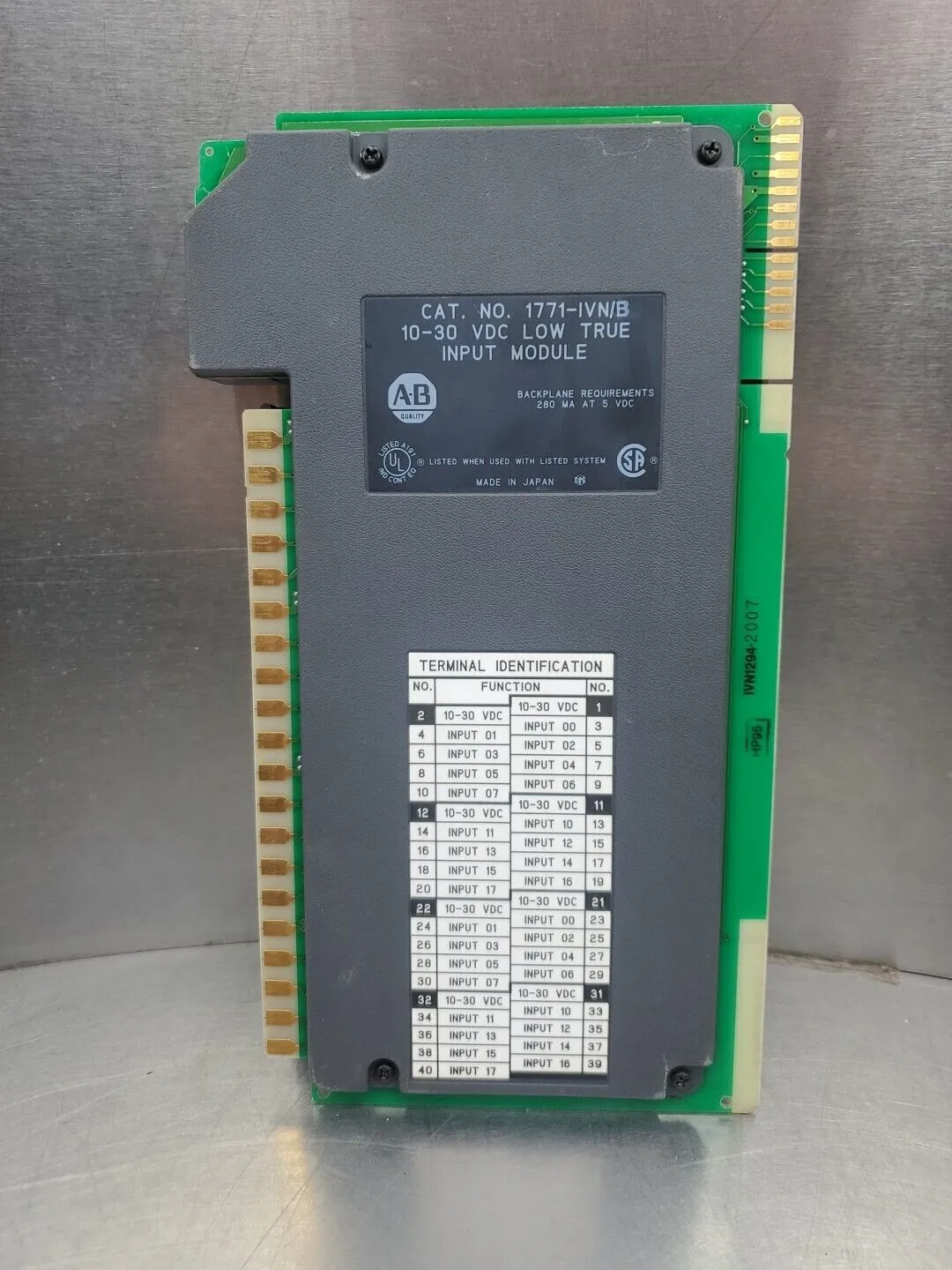 USED Allen-Bradley Allen-Bradley 1771-IVN