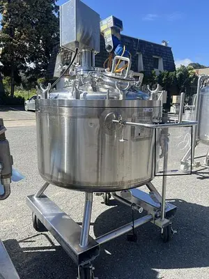Tank, 65 Gallon (250 Liters), Inconel, Jacketed, Agitated #5991198