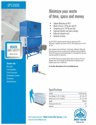 USED 2019 MILTEK EPS2000