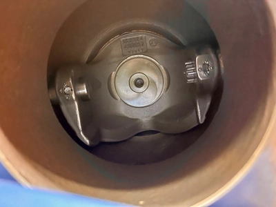 4" Neles Jamesbury Stainless Steel V-Ball Control Valve