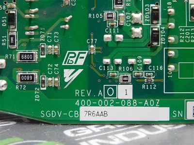 Yaskawa SGDV-CB Servo Control Board 400-002-088-A0Z Rev. A01 Used