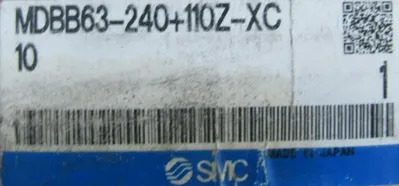 NEW SMC MDBB63-240+110Z-XC10 CYLINDER MDBB63240110ZXC10