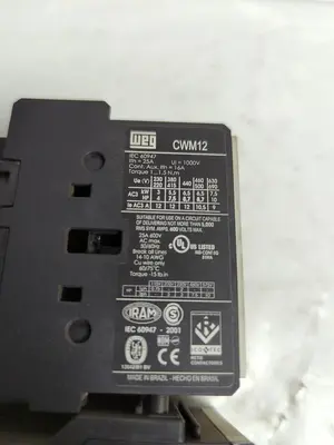 Used WEG CWM12 Miscellaneous Equipment (Electrical & Power) Ohio US | Surplus Asset Holdings #1235740