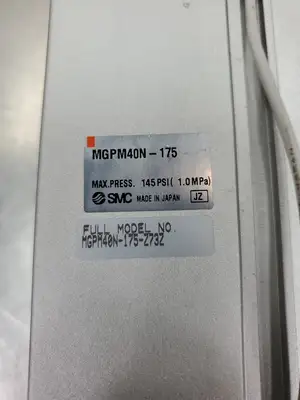 SMC MGPM40N-175-Z73Z Max Pres. 145PSI Double-Action Pneumatic Cylinder. 6B-12
