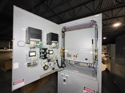 4160Volts 1200Amp 3Ph Switchgear Unit PowerVac VB1 4.16-250-3w/ D-Feeder Breaker