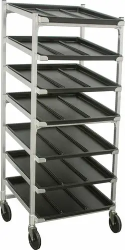 Doughxpress DXDC-5 Dough Ball Storage Cart W/ 7 Tray Capacity