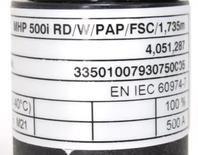 NEW FRONIUS 4-051-287 MIG/MAG ROBOT WELDING MHP 500I RD/W/PAP/FSC/1.735M 4051287
