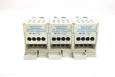 Ferraz Shawmut FSPDB3A Distribution Block 600V 310A (Lot of 3)