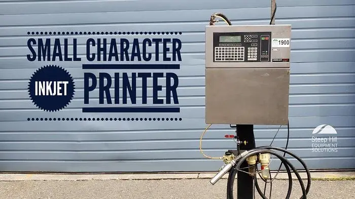 Used VIDEOJET EXCEL 100 Ink Jet Printers British Columbia CA | Steep Hill Equipment Solutions #762160