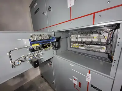 25kV 1200A 3ph Switchgear Unit w/ (2) Power Vac Breaker VB1 27.0-16-0