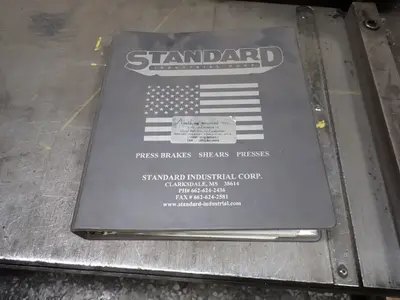 Used STANDARD INDUSTRIAL CORP CS37510 Power Squaring Shears (Inch) Ohio US | HGR 24 #878406