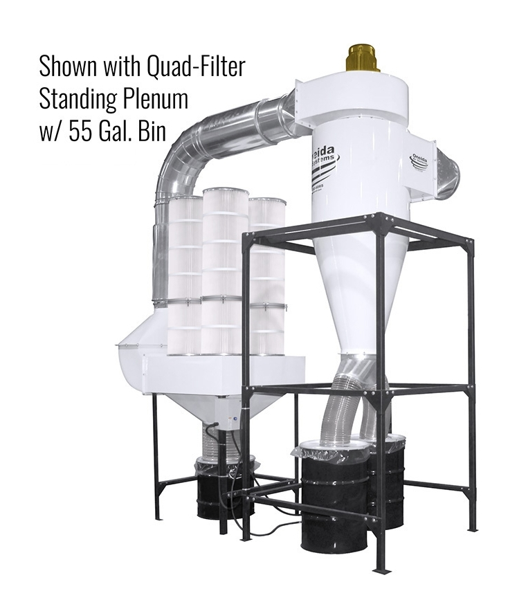 Oneida 20 hp Direct Drive Base System - No Filter