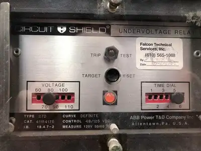 Circuit Shield 411R4175 Undervoltage Relay 48/125VDC