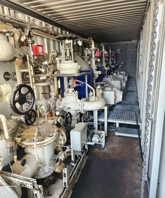 (2) Alfa-Laval fuel oil treatment plants.