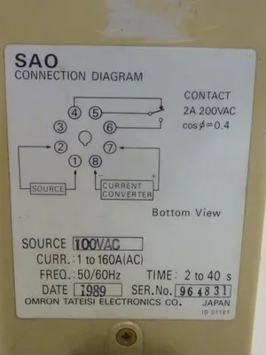 USED OMRON SAO-Q
