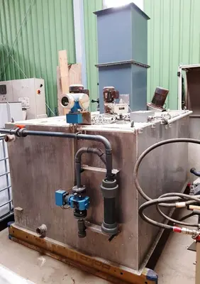 Humboldt CP-3044 decanter centrifuge, 316L SS.