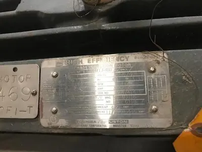 Toshiba 150 HP 460 V 1770 RPM Motors – Rebuilt