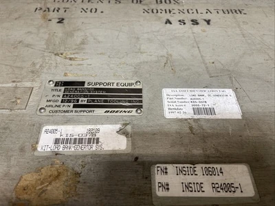 USED Plane Tooling A24005-2