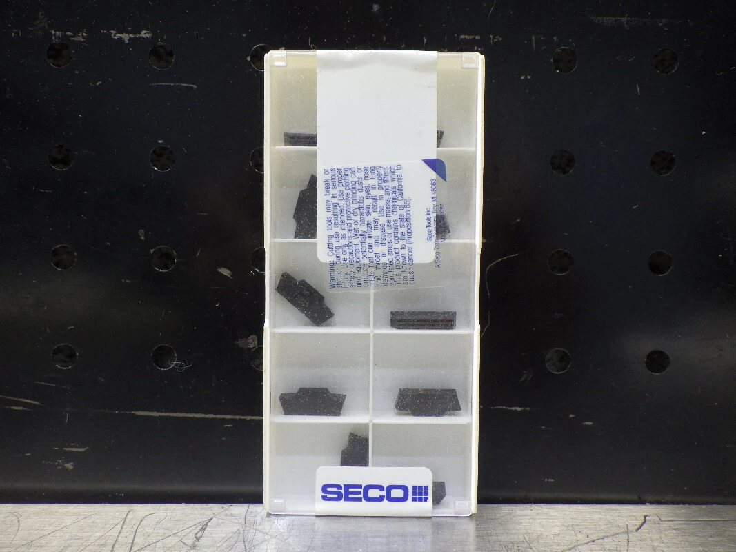 SECO Carbide Inserts QTY10 LCMF1604040-0400-MT TGP25 (LOC1286A)