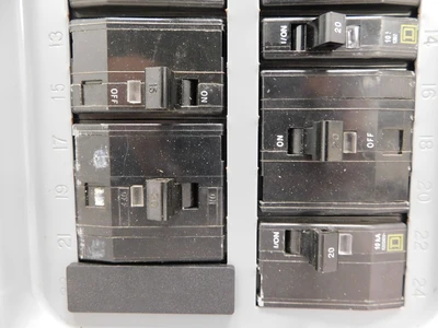 Used Square D QOC24US Circuit Breakers Ohio US | Equipment Recovery Corp. #1329934