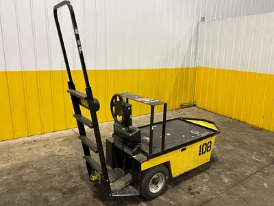 24 VOLT CUSHMAN STOCK CHASER/TUGGER CART #108: YOBRO #24636