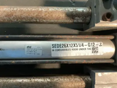 Used PHD SEDE26X12X51/4G12J2J6H4 Pneumatic Cylinders Ohio US | HGR 24 #1358631
